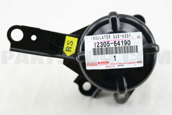 Toyota 1230564190 INSULATOR, ENGINE MOUNTING, RH(FOR TRANSVERSE ENGINE)