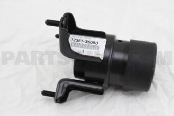 Toyota 1236136080 INSULATOR, ENGINE MOUNTING, FRONT(FOR TRANSVERSE ENGINE)