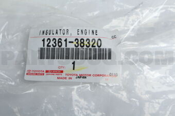 Toyota 1236138320 INSULATOR, ENGINE