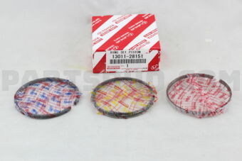 Toyota 1301128151 RING SET, PISTON