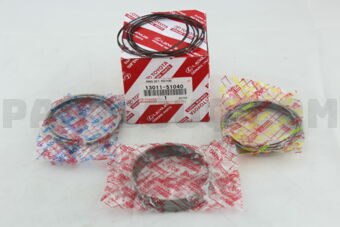 Toyota 1301151040 RING SET, PISTON