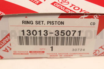 Toyota 1301335071 RING SET, PISTON
