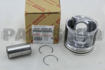 Toyota 131013008102 PISTON SUB-ASSY, W/PIN