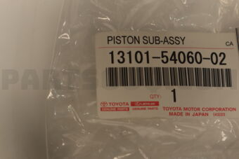 Toyota 131015406002 PISTON SUB-ASSY, W/PIN