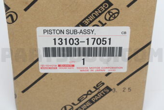 Toyota 1310317051 PISTON SUB-ASSY, W/PIN