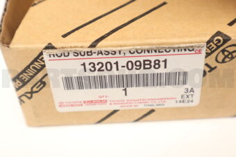Toyota 1320109B81 ROD SUB-ASSY, CONNEC