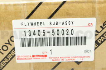 Toyota 1340550020 FLYWHEEL SUB-ASSY