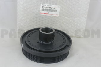 Toyota 1340750040 DAMPER SUB-ASSY, CRANKSHAFT
