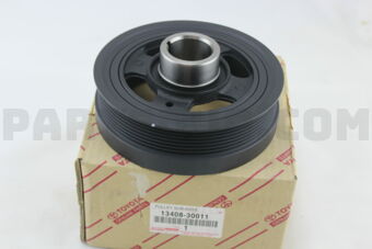 Toyota 1340830011 PULLEY, CRANKSHAFT
