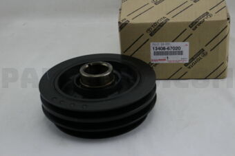 Toyota 1340867020 PULLEY, CRANKSHAFT