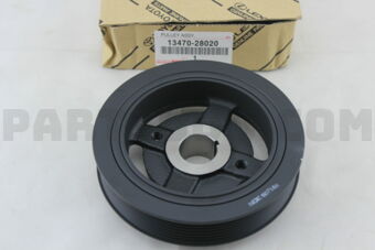 Toyota 1347028020 PULLEY, CRANKSHAFT