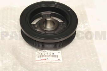 Toyota 1347031014 PULLEY, CRANKSHAFT