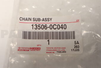Toyota 135060C040 CHAIN SUB-ASSY