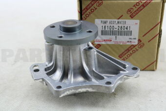 Toyota 1610028041 PUMP ASSY, ENGINE WATER