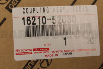 Toyota 1621052030 COUPLING ASSY FLUID