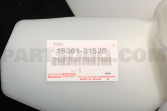 Toyota 1636131520 FAN