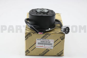 Toyota 163630D160 MOTOR, COOLING FAN