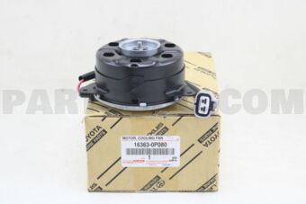 Toyota 163630P080 MOTOR, COOLING FAN