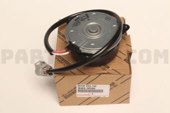 Toyota 163630P290 MOTOR, COOLING FAN, NO.2
