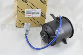 Toyota 1636317020 MOTOR, COOLING FAN, NO.2