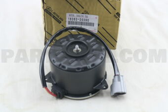 Toyota 1636320390 MOTOR, COOLING FAN