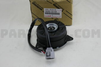 Toyota 1636322120 MOTOR, COOLING FAN
