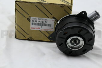 Toyota 1636328300 MOTOR, COOLING FAN