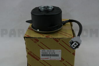 Toyota 1636331370 MOTOR, COOLING FAN