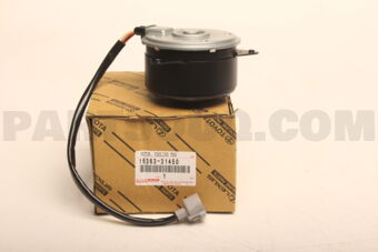 Toyota 1636331450 MOTOR, COOLING FAN