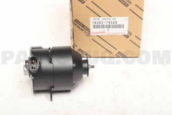 Toyota 1636374340 MOTOR, COOLING FAN