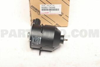 Toyota 1636374340 MOTOR, COOLING FAN