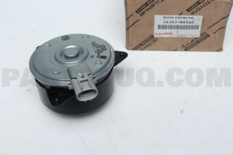 Toyota 16363BZ040 MOTOR, COOLING FAN