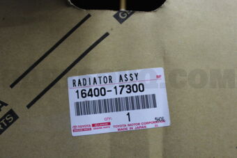 Toyota 1640017300 RADIATOR ASSY