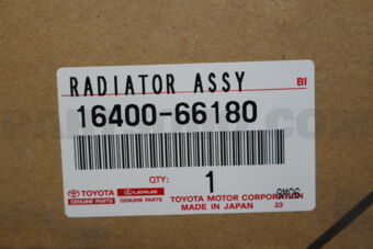 Toyota 1640066180 RADIATOR ASSY