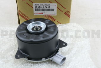 Toyota 1668087407 MOTOR, COOLING FAN