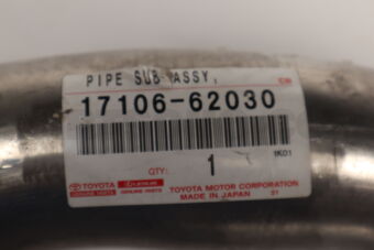 Toyota 1710662030 PIPE SUB-ASSY, EXHAUST CROSSOVER