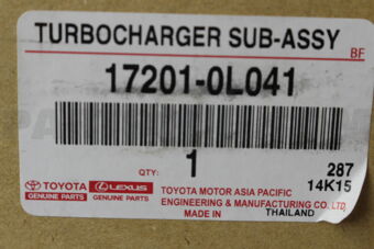 Toyota 172010L041 TURBOCHARGER SUB-ASSY