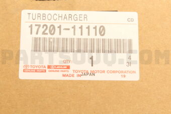 Toyota 1720111110 TURBOCHARGER