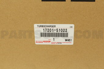 Toyota 1720151022 TURBOCHARGER SUB-ASSY, NO.1