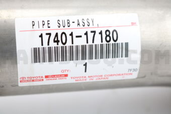 Toyota 1740117180 PIPE ASSY, EXHAUST, FRONT