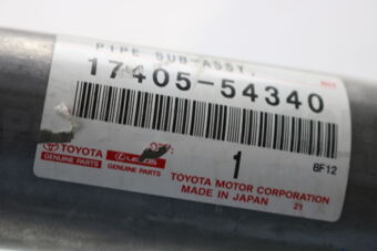 Toyota 1740554340 PIPE ASSY, EXHAUST, TAIL