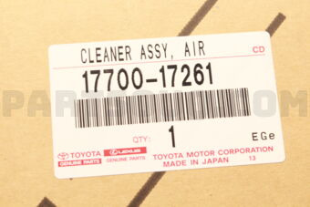 Toyota 1770017261 CLEANER ASSY, AIR