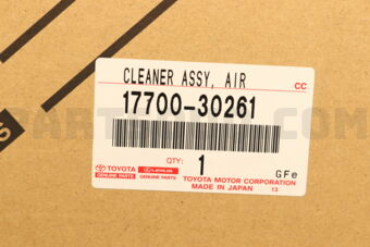 Toyota 1770030261 CLEANER ASSY AIR