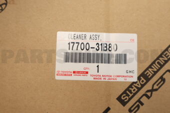 Toyota 1770031B80 CLEANER ASSY, AIR