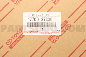 Toyota 1770037330 CLEANER ASSY, AIR