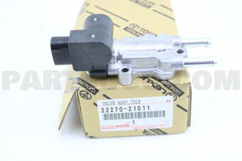 Toyota 2227021011 VALVE ASSY, IDLE SPEED CONTROL(FOR THLOTTLE BODY)