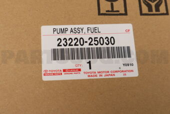Toyota 2322025030 PUMP ASSY, FUEL