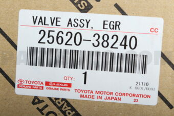 Toyota 2562038240 VALVE ASSY, EGR