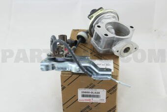 Toyota 258000L020 VALVE ASSY, ELECTRIC EGR CONTROL