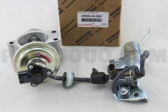 Toyota 258000L020 VALVE ASSY, ELECTRIC EGR CONTROL